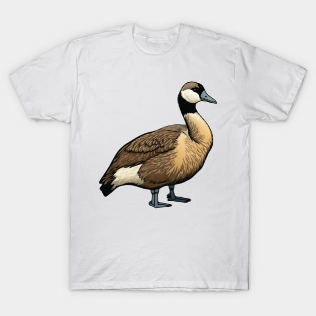 Hawaiian Nene Goose Native Bird T-Shirt by peachycrossing